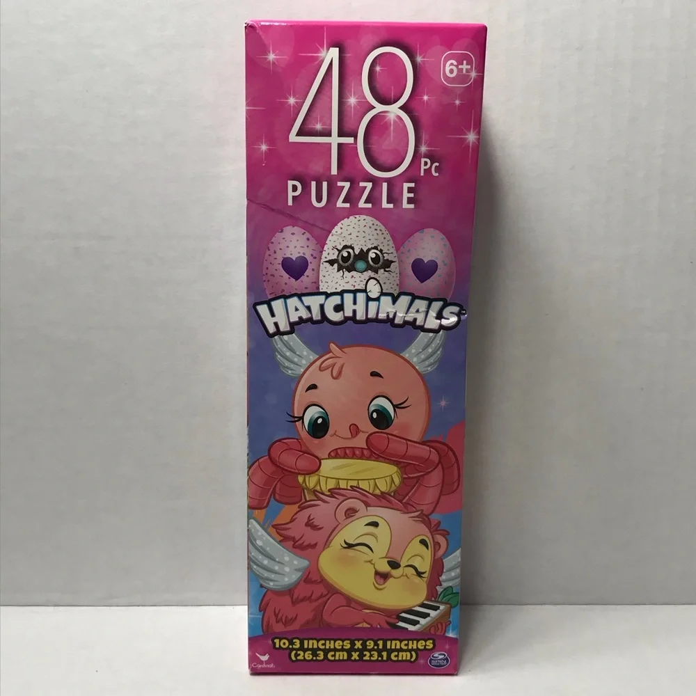 ♦️$3♦️ Hatchimals puzzle 10.3” x 9.1” 48-piece